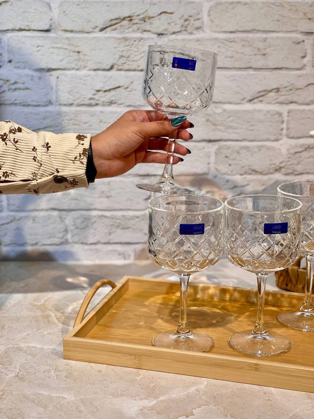 دسر و بستنی خوری دیواره بلند Reese محصول وارداتی Deli Glass