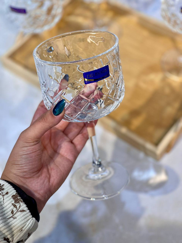دسر و بستنی خوری دیواره بلند Reese محصول وارداتی Deli Glass
