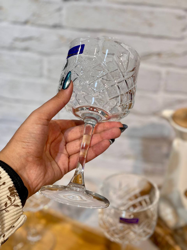 دسر و بستنی خوری دیواره بلند Reese محصول وارداتی Deli Glass
