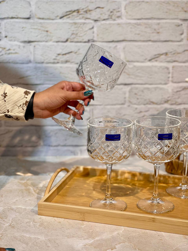 دسر و بستنی خوری دیواره بلند Reese محصول وارداتی Deli Glass