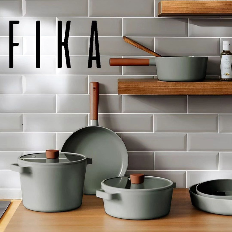 سرویس قابلمه هفت پارچه Fika محصول Neoflam کره ای
