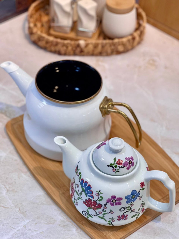 کتری قوری چینی izmir محصول miss Betty ترکیه
