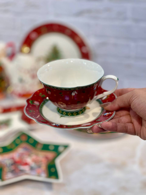 ست پذیرایی بابانوئل و کریسمس محصول وارداتی