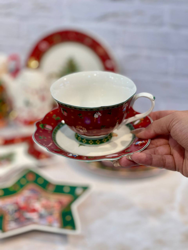 ست پذیرایی بابانوئل و کریسمس محصول وارداتی