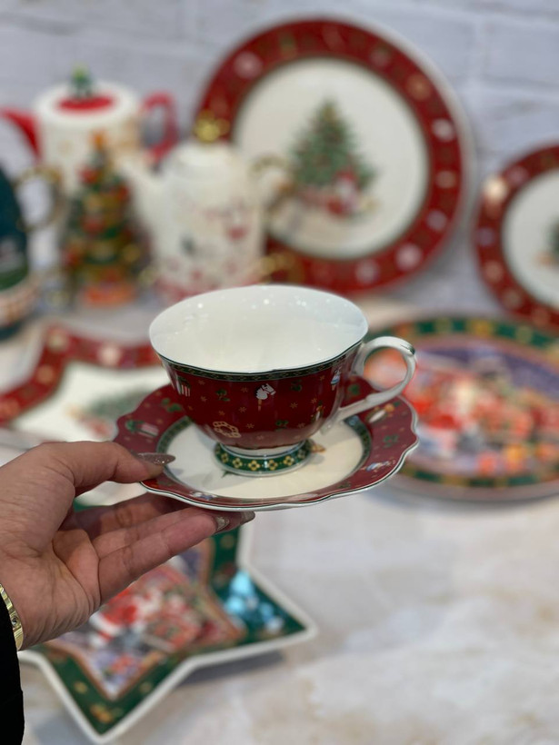 ست پذیرایی بابانوئل و کریسمس محصول وارداتی