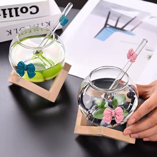نیم لیوان پیرکس توپی پایه بامبویی محصول وارداتی