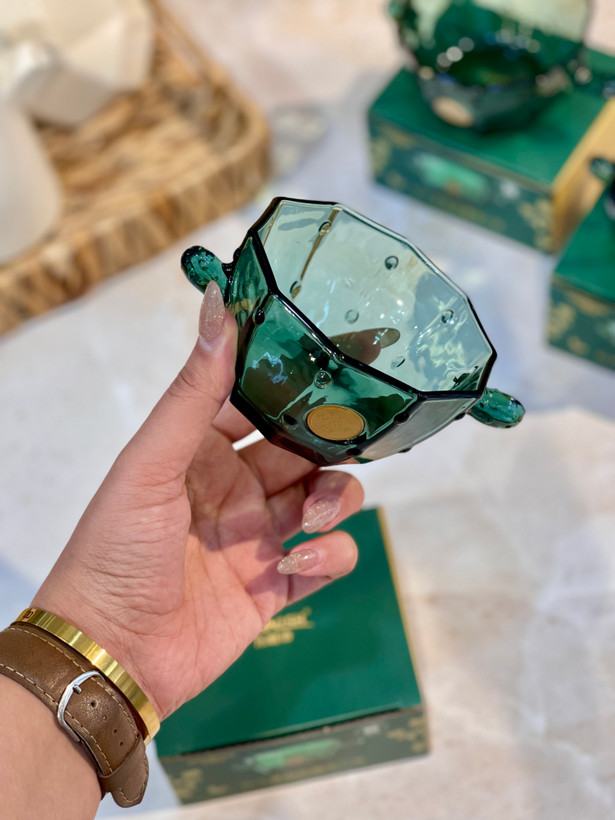 پیاله طرح کاکتوس رنگ ثابت وارداتی