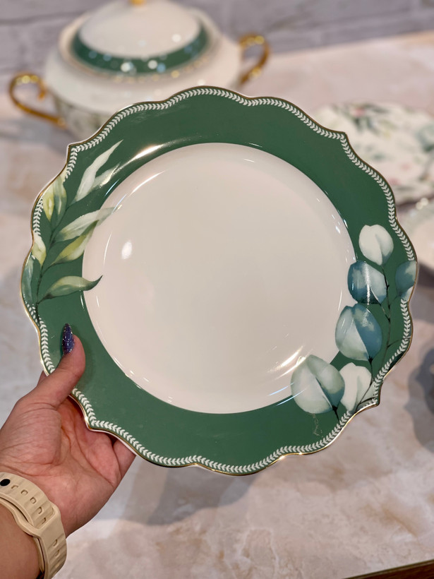 سرویس غذاخوری لبه دالبر green flower از برند معتبر ترکیه