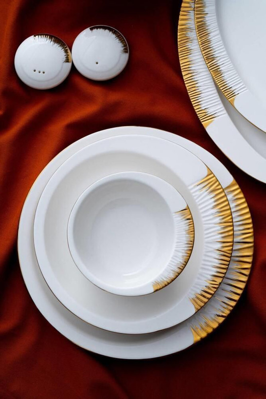 سرویس غذا 6 نفره 29 پارچه Sherry gold محصول acar آجار ترکیه