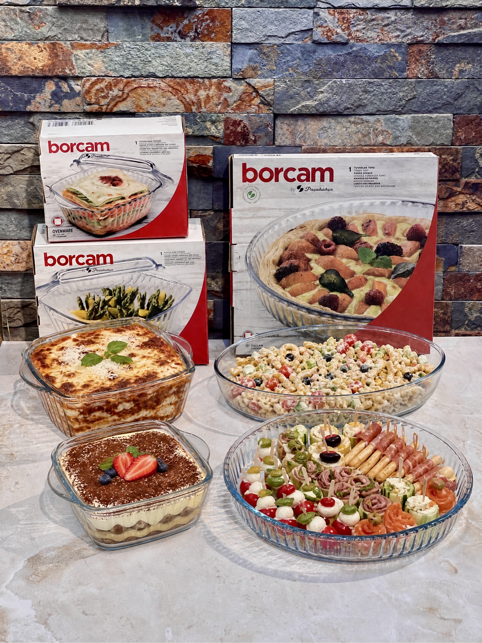 تابه پیرکس بورجام borcam محصوبل پاشاباغچه ترکیه