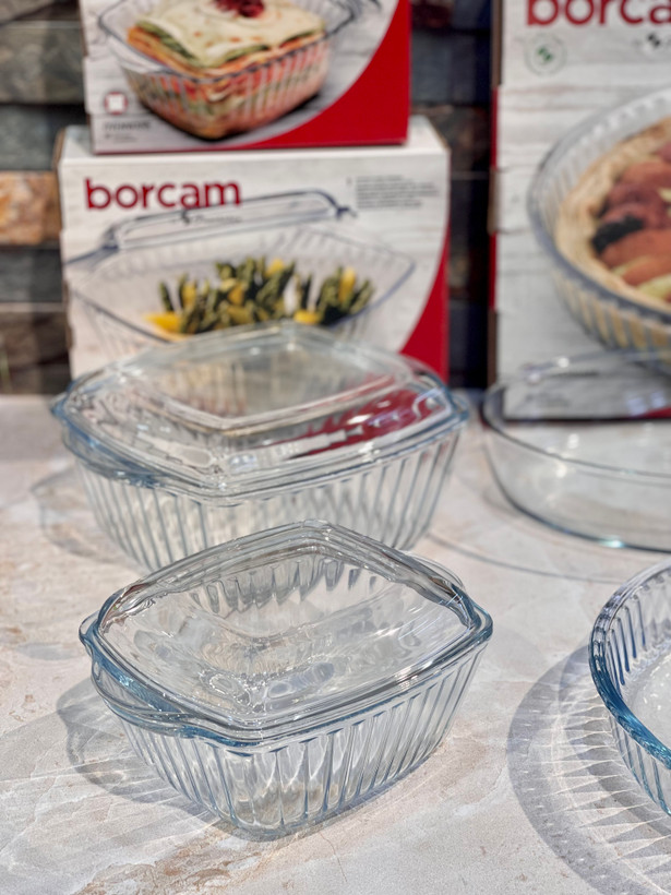 قابلمه پیرکس borcam محصول Paşabahçe ترکیه
