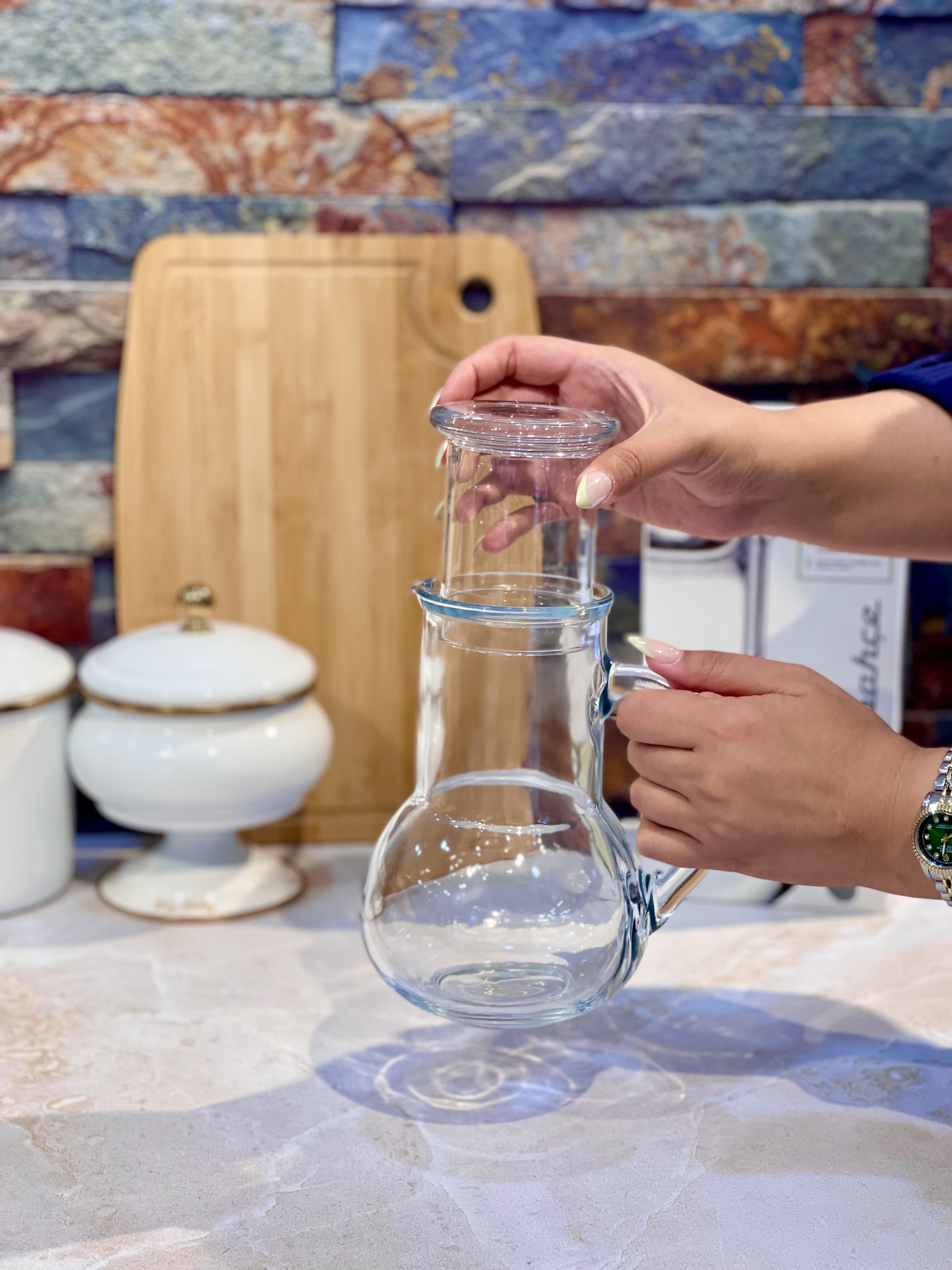 پارچ شب Oasis محصول Paşabahçe ترکیه