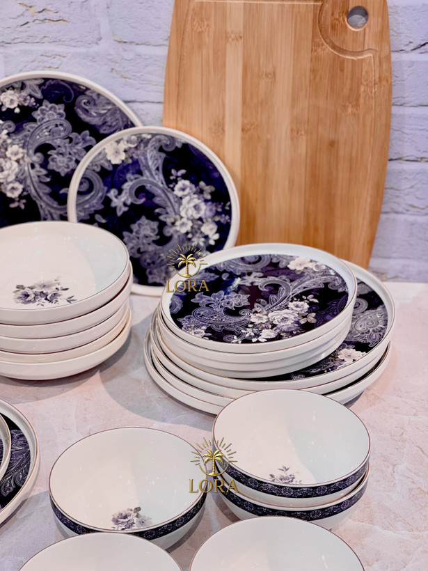 سرویس غذا خوری soft purple محصول وارداتی Gupan