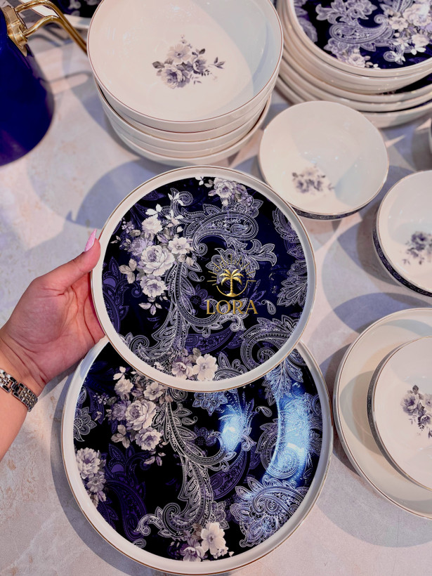 سرویس غذا خوری soft purple محصول وارداتی Gupan